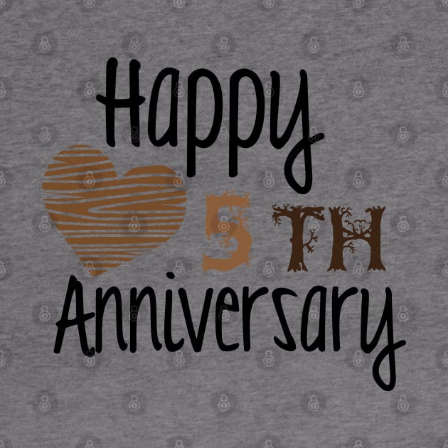 Happy 5th Anniversary by justSVGs